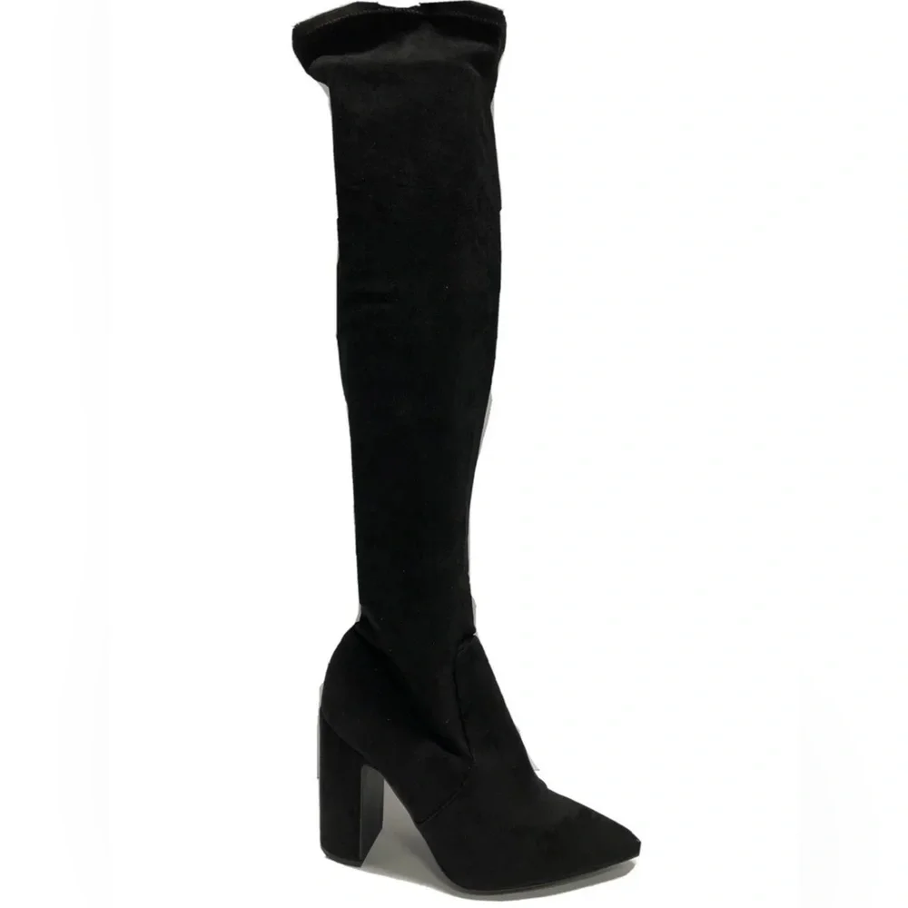 Steve Madden Women’s Gorgeena Boot Black Size 8.5 M